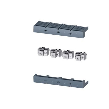 Siemens circular conduc. terminal TC3.2 3 x 250400 kcmil Cu with auxiliary 3VA9674-0JK32