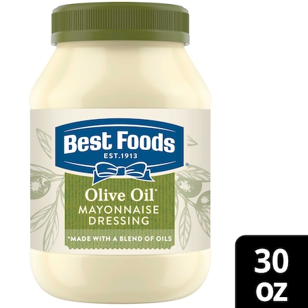 Best Foods Olive Oil Mayonnaise Dressing, 30 Fluid Ounce, 12PK 67668232