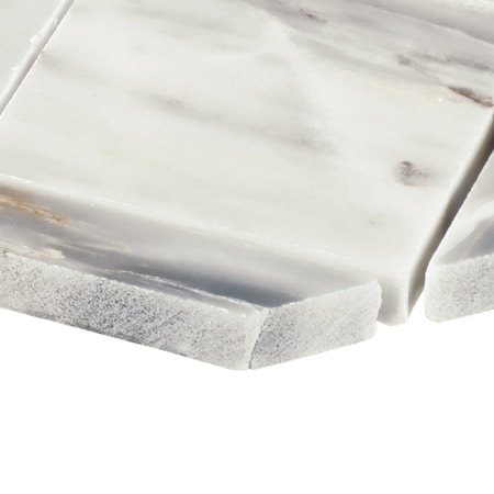 Daltile Gamma Natural Stone Balance XL Wall and Floor Mosaic Tile, 10PK M340BALXLMSPL