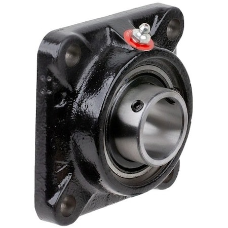 Link-Belt Flange Block Bearing; 4 Bolt Square Flange Block; 1-7/16 in. Bore; 5.1 in. Bolt Circle Diameter F3U223N