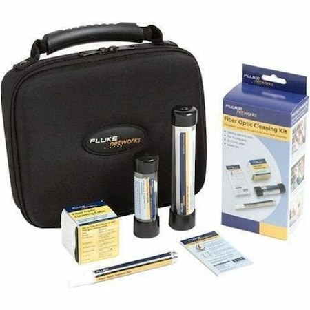 Fluke Networks Fiber Optic Cleaning Supplies NFC-KIT-CASE