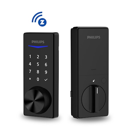 Philips Z-Wave Deadbolt with Touchscreen DDL240X-15HZW-MB