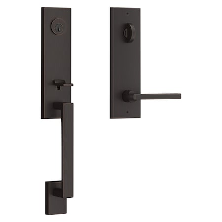 Baldwin Residential Handlesets Emergency Egress Reversible Venetian Bronze EESEAXSQUCQE112