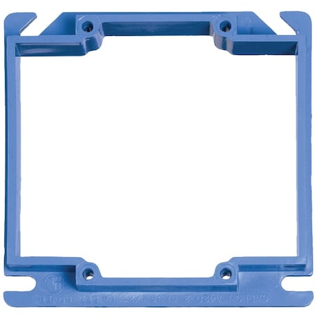 Carlon Gang Type 4'' x 4'' Square Raised Cover A421RR