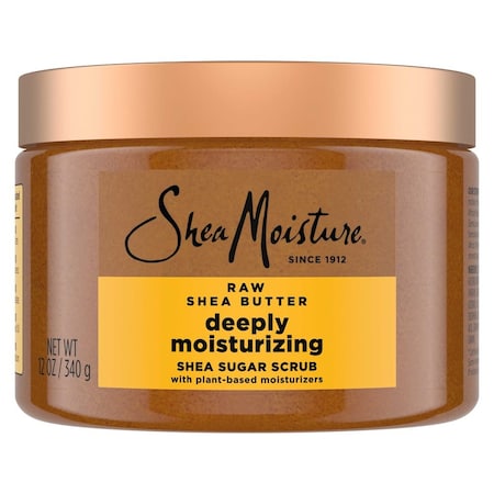 Shea Moisture Raw Shea Butter Shea Sugar Body Scrub, 12 Ounce, 12PK 64387638
