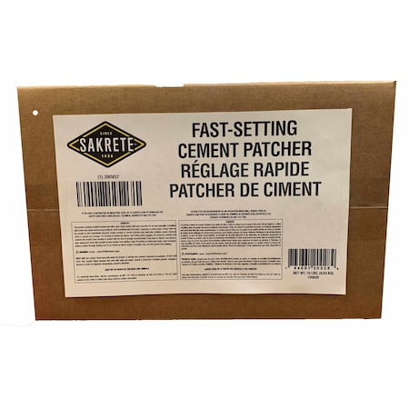 Sakrete Concrete Repair Compound, Box, Gray, Fast Setting 120028