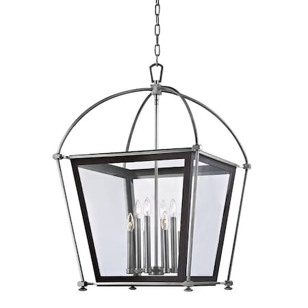 Hudson Valley Lighting Hollis 8 Light Lantern 24 In. Polished Nickel 3624-PN