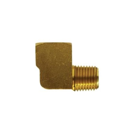 First Fitting & Fastener 1/2 BRASS 90 DEG STREET ELBOW PIPE FITTING 28159MID
