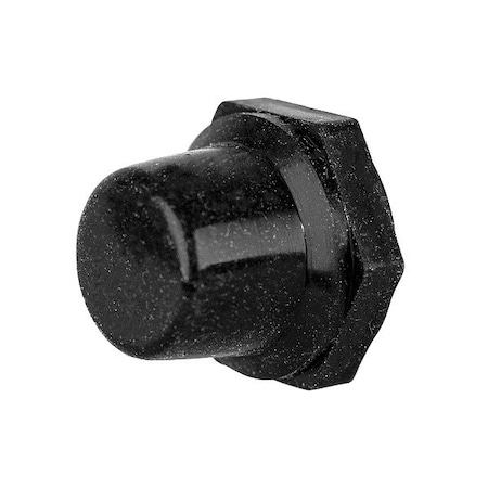 Hubbell Wiring Device-Kellems Push Button Boot, Black, Elastomer MHB11