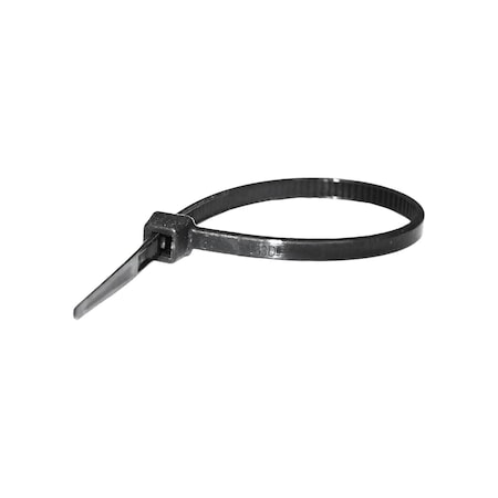 Auveco Cable Tie - Black 4in Length, 1000PK 15196