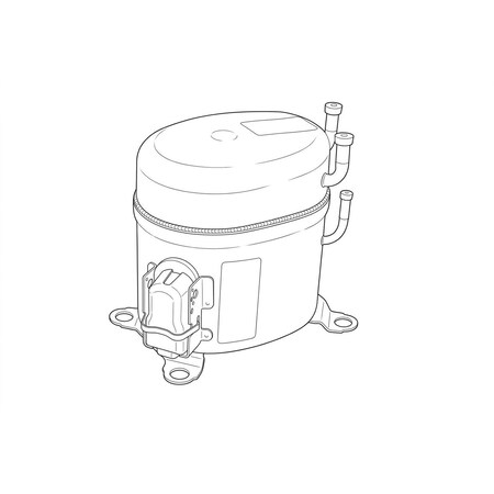 Tecumseh 230v1ph 5570BTU R404/R507 Com AK171ER-B37-J7