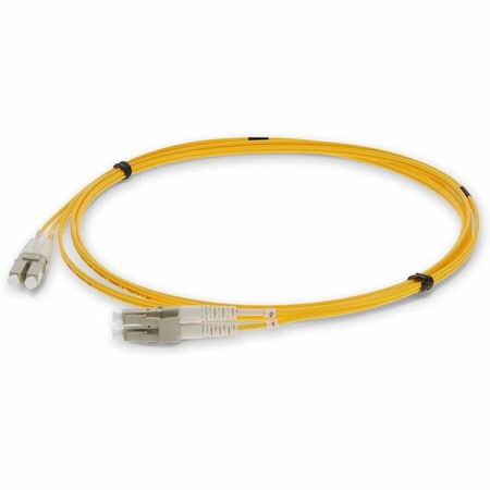 Add-On Addon 7M Lc (Male) To Lc (Male) Straight Yellow Om2 Duplex Fiber Ofnr ADD-LC-LC-7M5OM2-YW