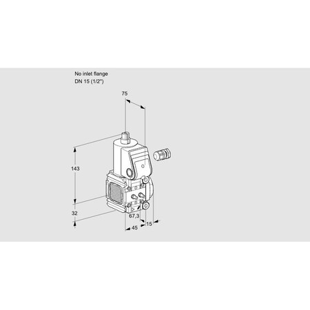 Honeywell Kromschroder VAS1-/15R/NW KS88024301