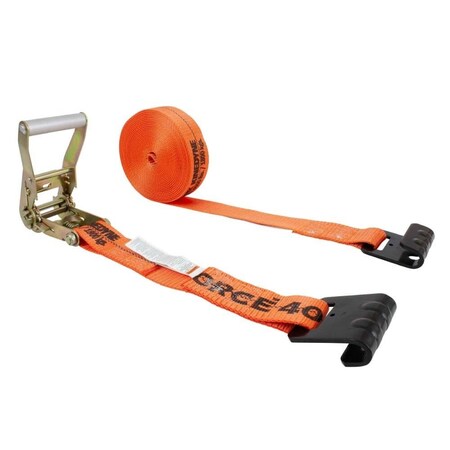 Mytee Products Kinedyne K Force Ratchet Tie Down Straps w/Flat Hook 4000 WLL RS230K-4000