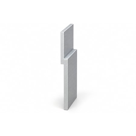 Brunner Aluminum "Z" Clip Mounting Bar 1-3/4" x 1/16" Thick, 6063-T5 4 Feet Mill Z31603 M4