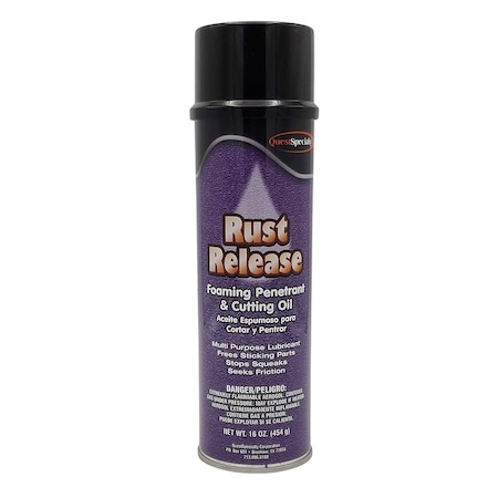 Quest Specialty 5690 Quest RUST RELEASE Foaming Penetrating & Cutting Oil 20 oz. Can, 2PK 5690-2