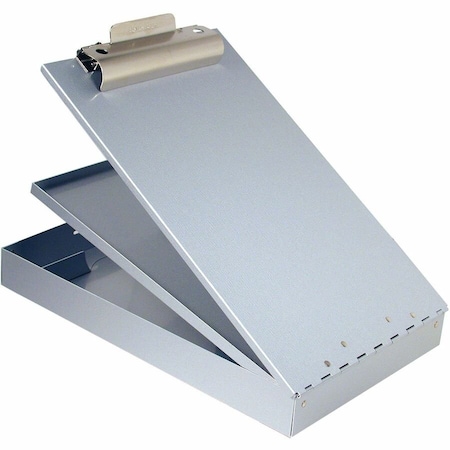 Zoro Select 8-1/2" x 14" Clipboard 1", Silver 21018
