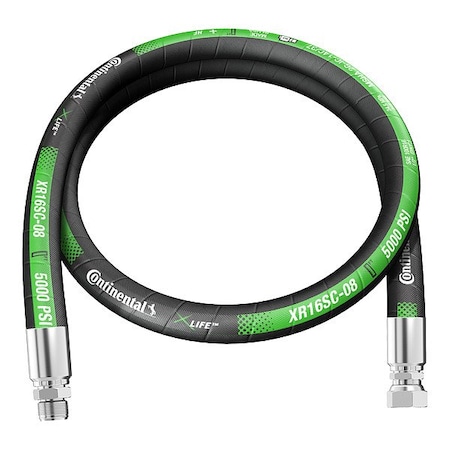 Continental Hydraulic Hose Assembly XR16SC-08-024-MJ-FJ