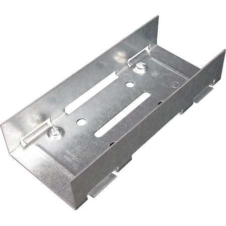 Legrand Raceway Rigid Inside Coupling, 3000 Series, 1 Channel, 2.5 in W, 1.25 in H, 6 in L, Gray G3001A