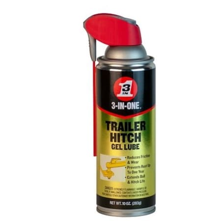 3-In-One Trailer Hitch Lubricant, 10 oz, Aerosol Can, Gel 120107