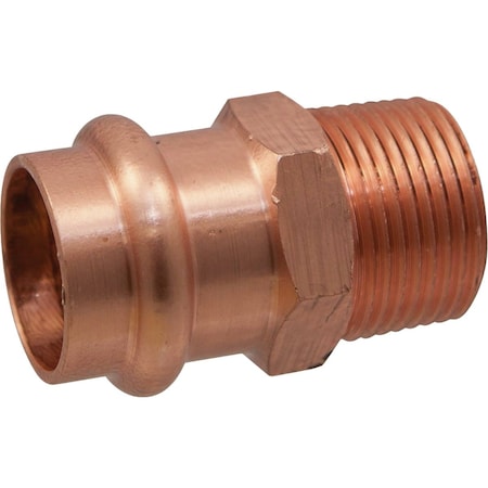 Nibco 1'' Press x 1'' Male Copper Adapter 9031350PCU