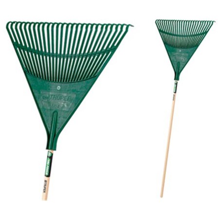 Arett Sales Tru Tough Poly Leaf Rake T34G 30458