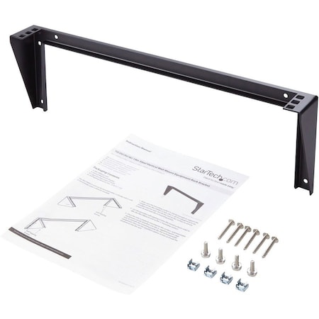 Startech.Com Server rack - 1U - 19in - vertical rack - wall mountable - Steel RK119WALLV