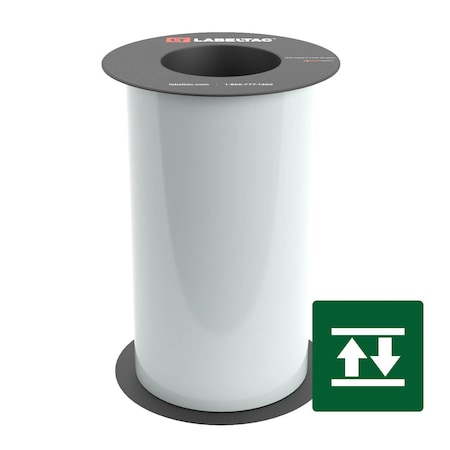 Labeltac High-Tack Label Supply 9in x 75ft LT9, Clear LT911HK-C