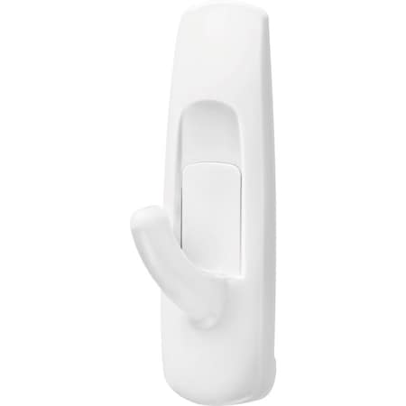 Command General Purpose Hooks, Plastic, White, 3 lb Cap, PK37 17001S37NA