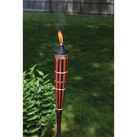 Tiki Royal Polynesian 5 ' Brown Bamboo Patio Torch 1117059