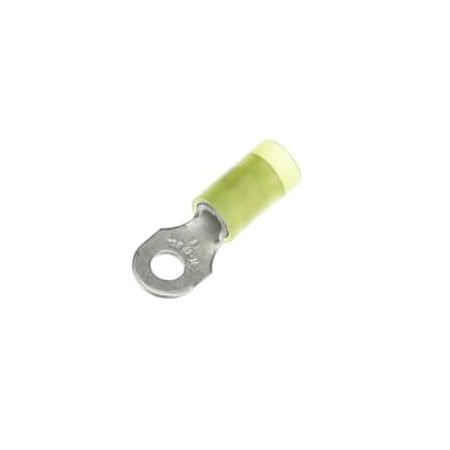 Abb INS NYL RING TERM 12-10 NO8 YELLOW, 500PK RC863