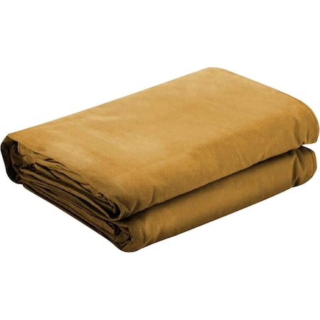 Tarps Now Tarp, 5 ft x 7 ft, 20 Mil, Tan, Cotton Canvas FS-CWT10-0507