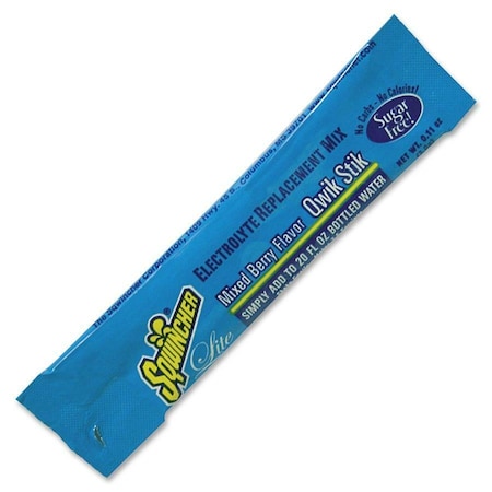 Sqwincher Sqwincher Zero Qwik Stik Sugar Free, Mixed Berry, 0.11 oz., 500/Carton 060101-MB