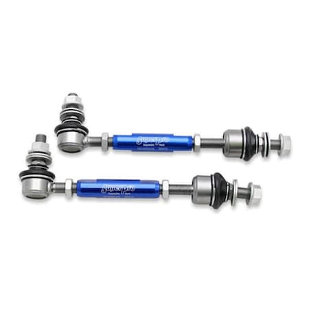 Superpro 12 mm Studs Rear HD Adjustable End Link Set for 2003 Lexus GX470 Base TRC1285V