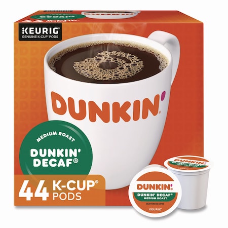 Dunkin K-Cup Pods, Decaf, 44PK 5000380569