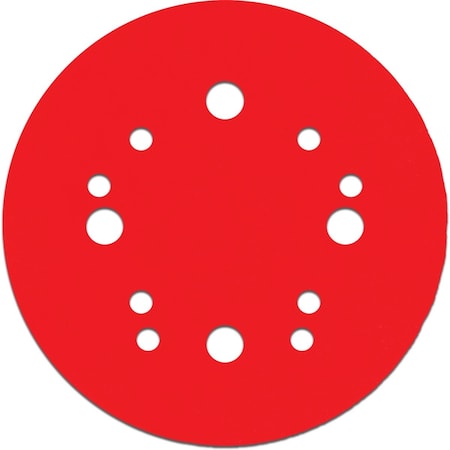 Diablo 5'' 320-Grit Universal 12-Hole Vented Sanding Disc with Hook and Lock Backing, 50PK DCD050320H50G