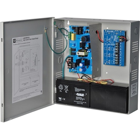Altronix 4A Power Supply, 115VAC/230VAC, 50/60Hz Input 4 12VDC/24VDC SMP5PMP4CB