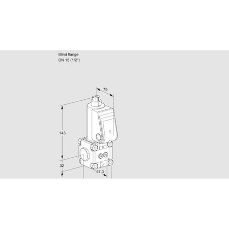 Honeywell Kromschroder VAS1-0/15R/NW KS88024948