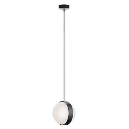 Afx Verona 13in LED Pendant, Black VRNP13LAJUDBK
