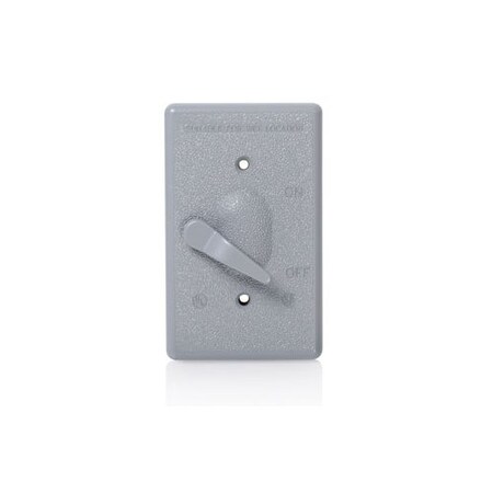 Leviton Plugs and Receptacles WM1S-GY