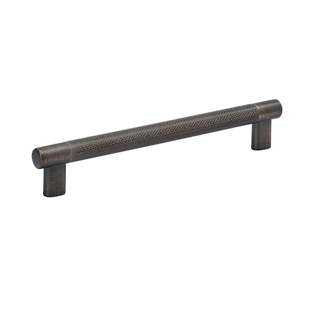 Amerock Bronx 8 in 203 mm Center-to-Center Oil Rubbed Bronze Cabinet Pull BP36562ORB