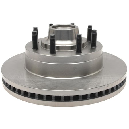 Acdelco ROTOR ASM FRT BRK (W/ HUB), Disc Brake Rotor and Hub Assembly, 18A2581A