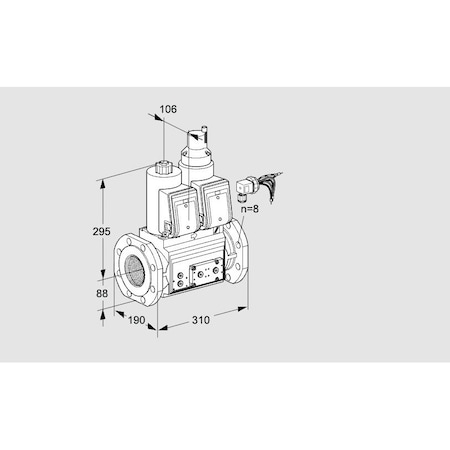 Honeywell Kromschroder VCS780F05NLWRE/PPPP/PPEP KS88205325