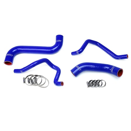 Hps Performance High Temp Reinforced Silicone Radiator and Heater Coolant Hose Kit, Blue,  57-1734-BLUE