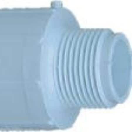 Charlotte Pipe And Foundry PVC 021100700HA 3/4 X 1 IN RED MALE SCH40 MIPXS PVC 02110 0700HA
