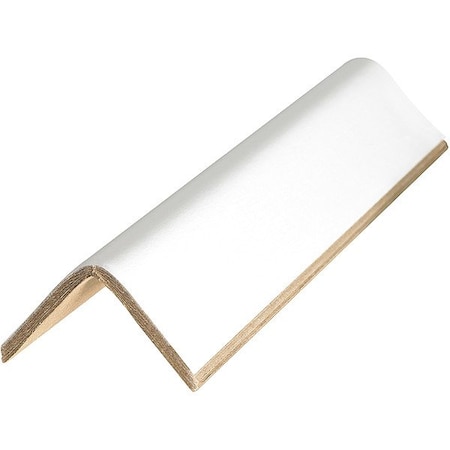 Zoro Select Edge Protector, White, 12 in L, PK120 EP2212225BX
