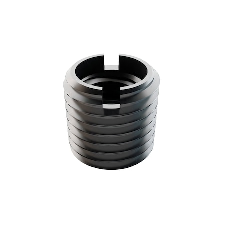 Zoro Select Thin Wall Self Locking Thread Insert, M8-1.25 Int Thrd Sz, 18-8 Stainless Steel, 5 PK 313-M8-PK5