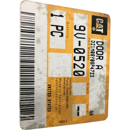 Caterpillar DOOR ASSEMBLY, CATERPILLAR OEM 9V0520 9V0520