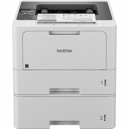 Brother Mono Laser Printer, 48 ppm, Duplex, Ethernet/Wireless, Touchscreen HL-L5210DWT