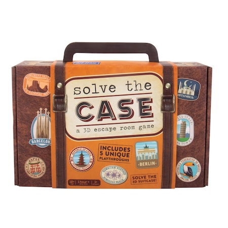 Fizz Solve the Case 3D Escape Room Game Multicolored 100268